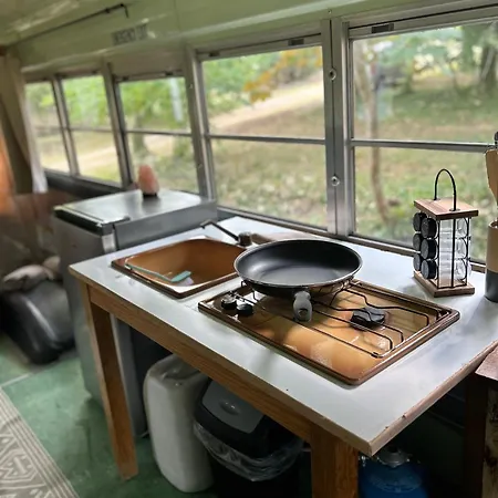 School Bus Camping *